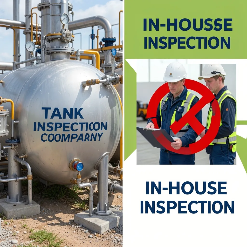 Tank Inspection Company vs. In-House Inspection: Which Option Actually Makes More Sense?