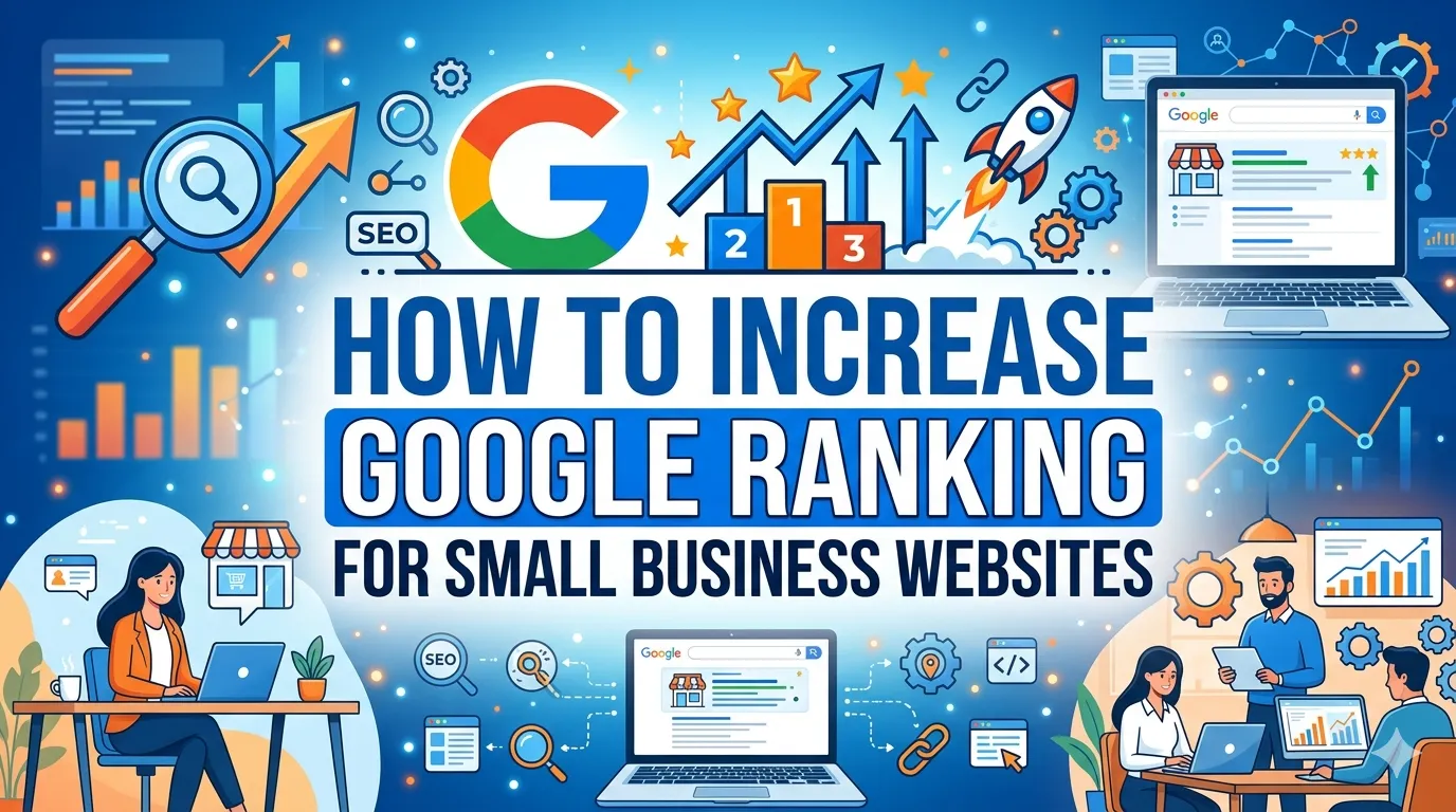 How to Increase Google Ranking for Small Business Websites