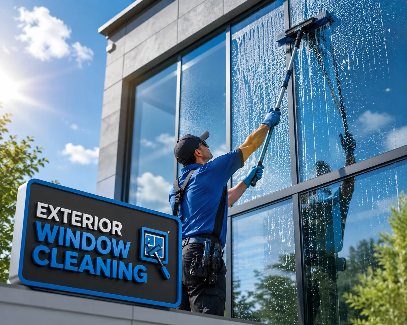 Why Regular Outside Window Cleaning Matters for Every Property?