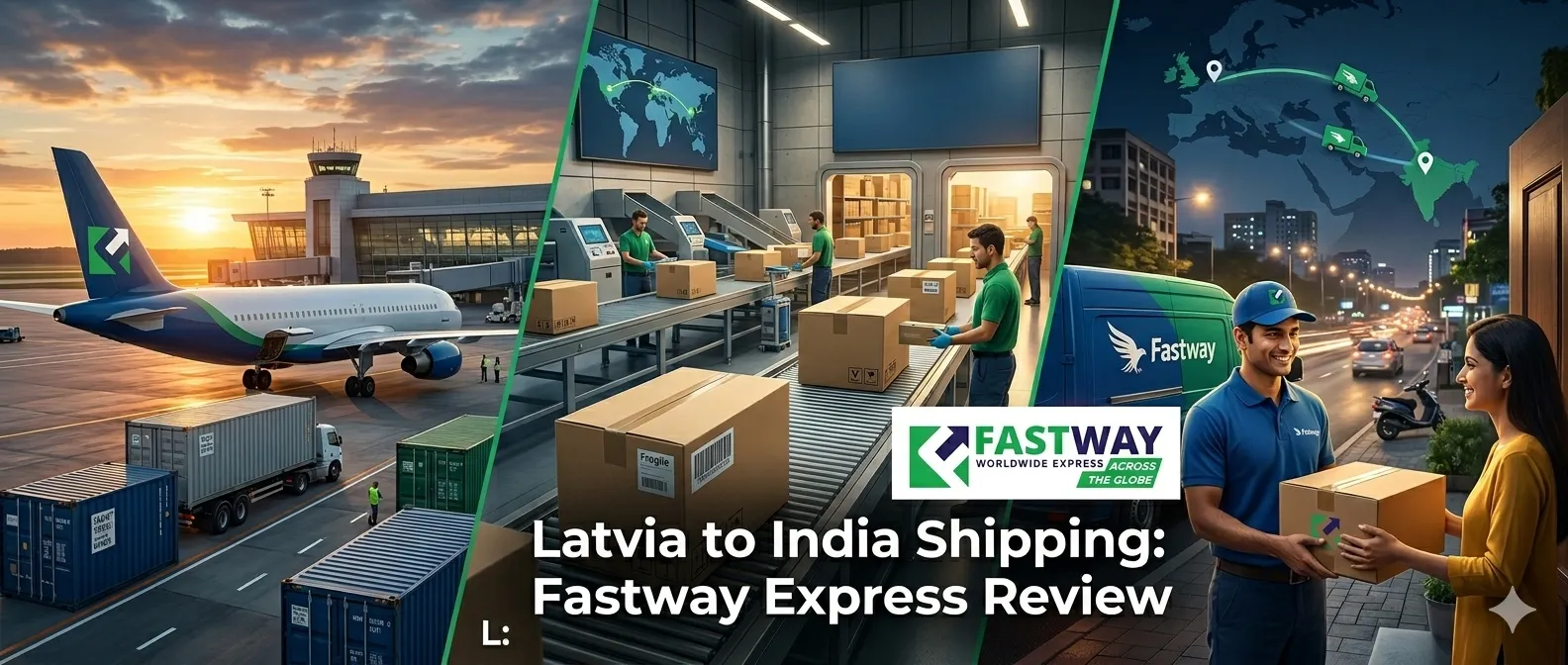 Latvia to India Shipping: Fastway Express Review