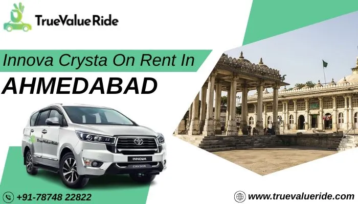 Innova Crysta on Rent in Ahmedabad - Travel Across Gujarat with Comfort