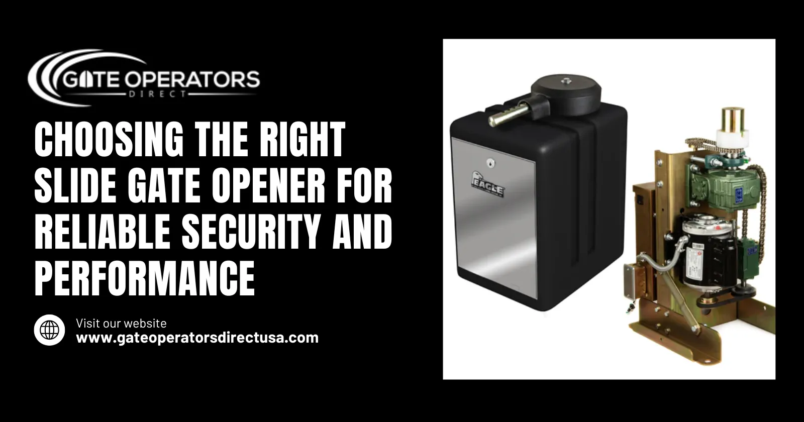 Choosing the Right Slide Gate Opener for Reliable Security and Performance