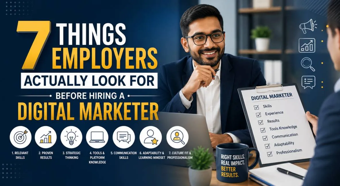7 Things Employers Actually Look for Before Hiring a Digital Marketer