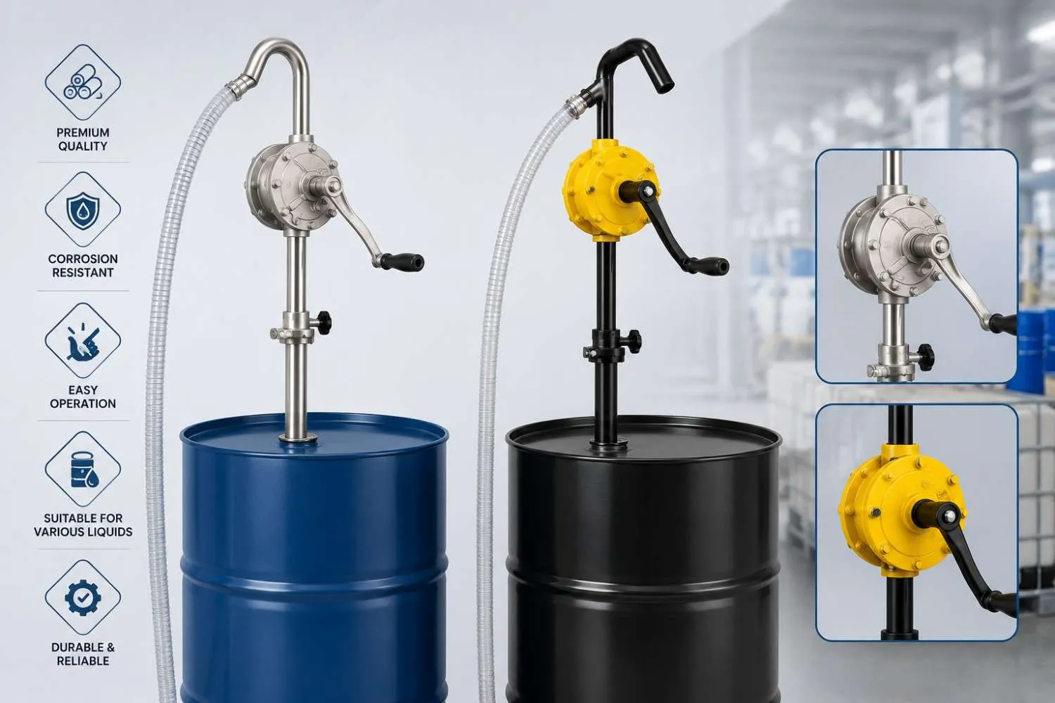 What Makes SS Barrel Pump Manufacturers in India a Preferred Industrial Choice?