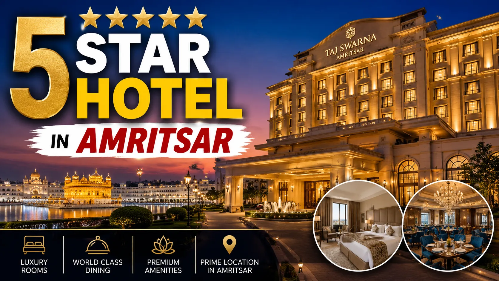 Elegant Hotel in Amritsar with Excellent Hospitality and Comfort