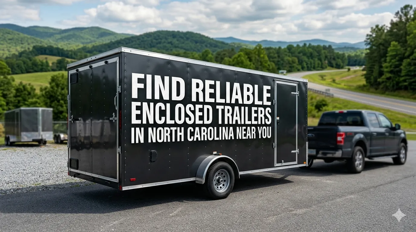 Find Reliable Enclosed Trailers in North Carolina Near You