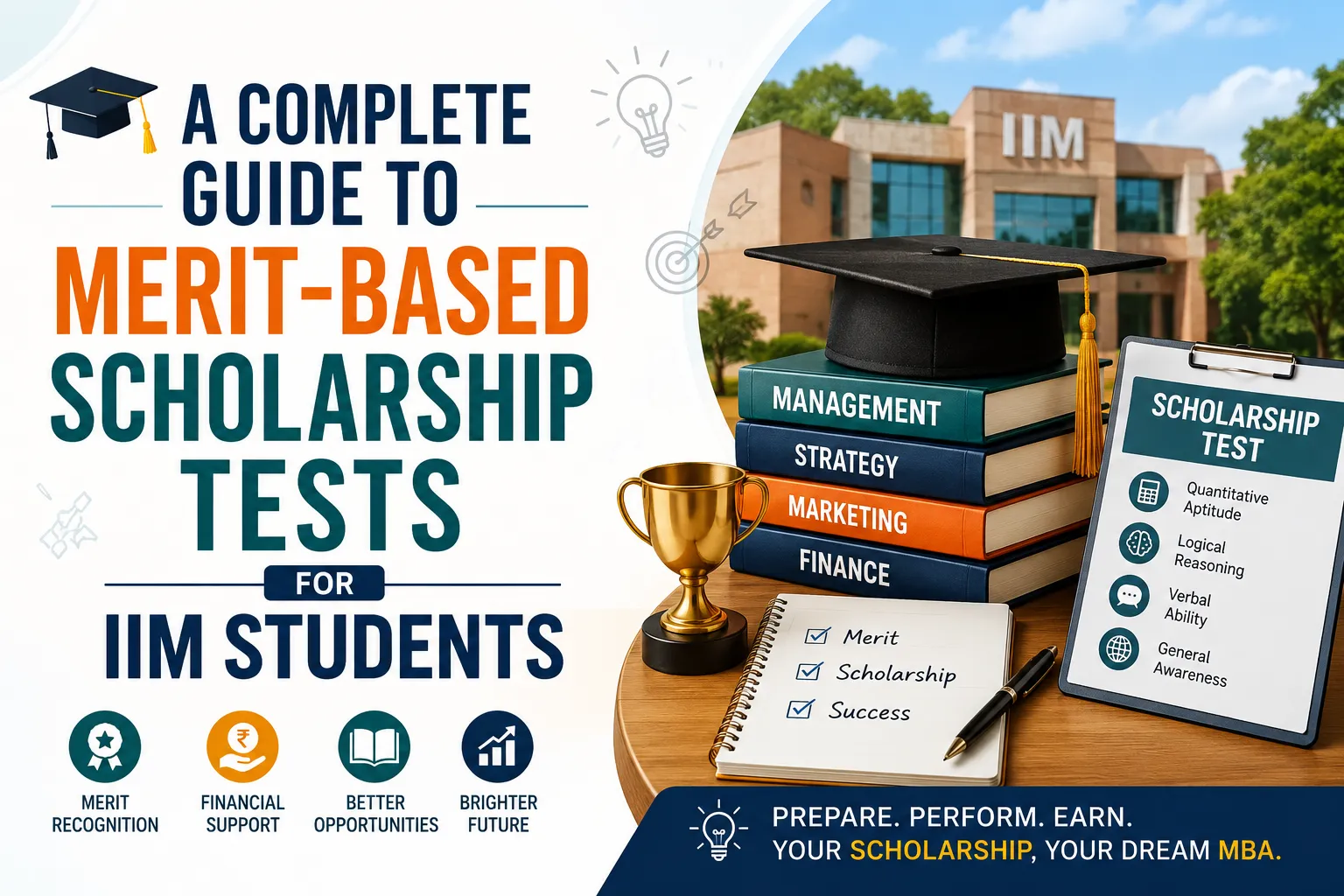 A Complete Guide to Merit-Based Scholarship Tests for IIM Students