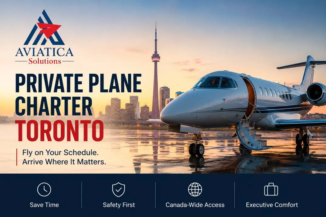 Private Plane Charter Toronto: The Side of Air Travel Most People Don’t Talk About