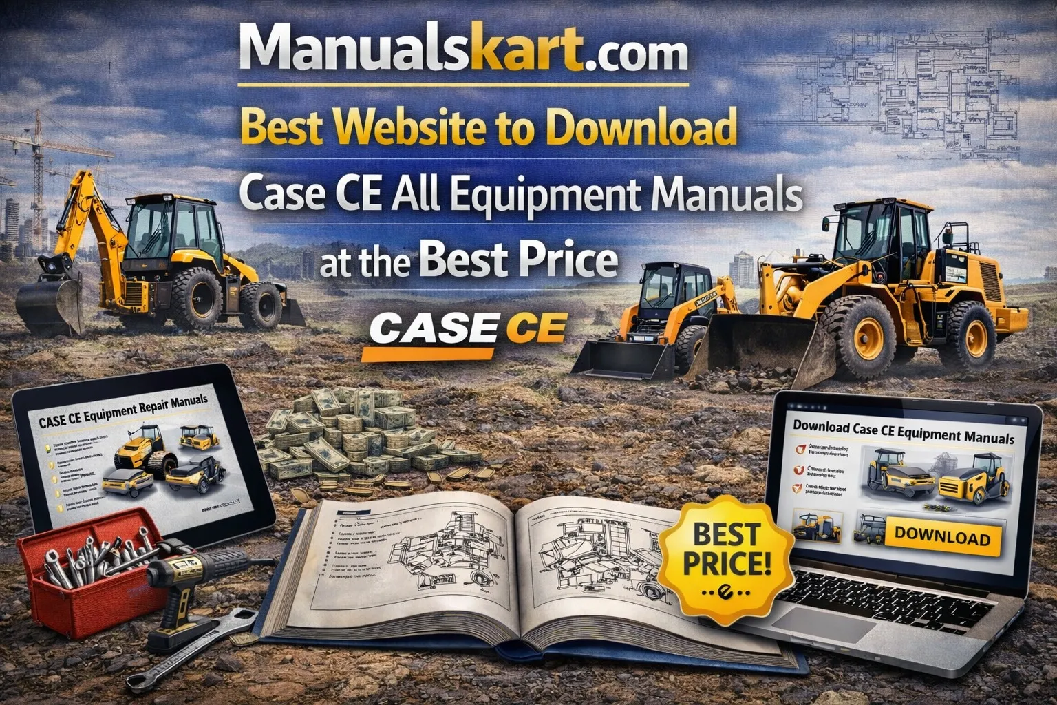 Case Equipment Manuals at Best Price for Mechanics and Owners
