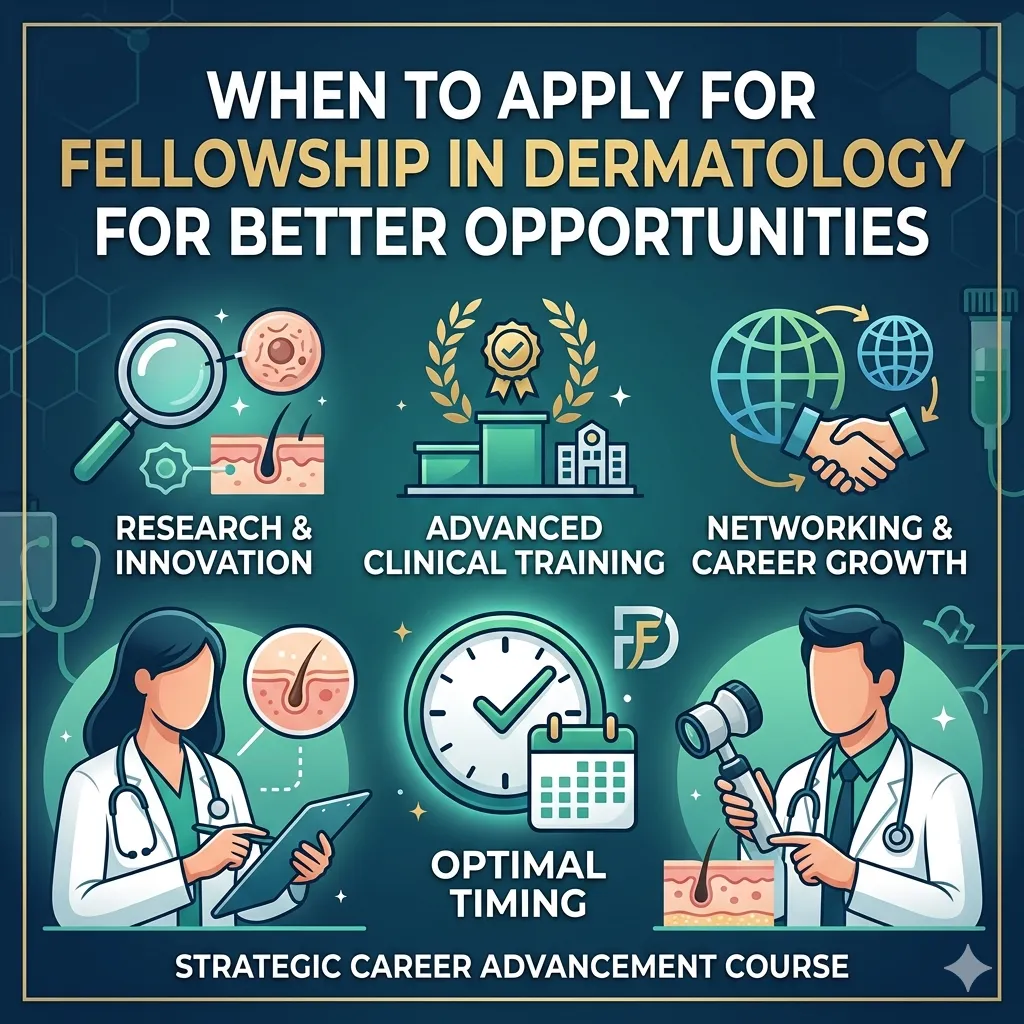When to Apply for Fellowship in Dermatology for Better Opportunities