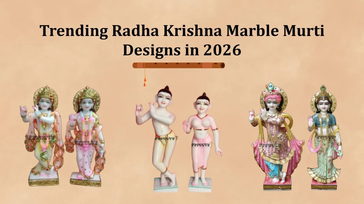 Trending Radha Krishna Marble Murti Designs in 2026