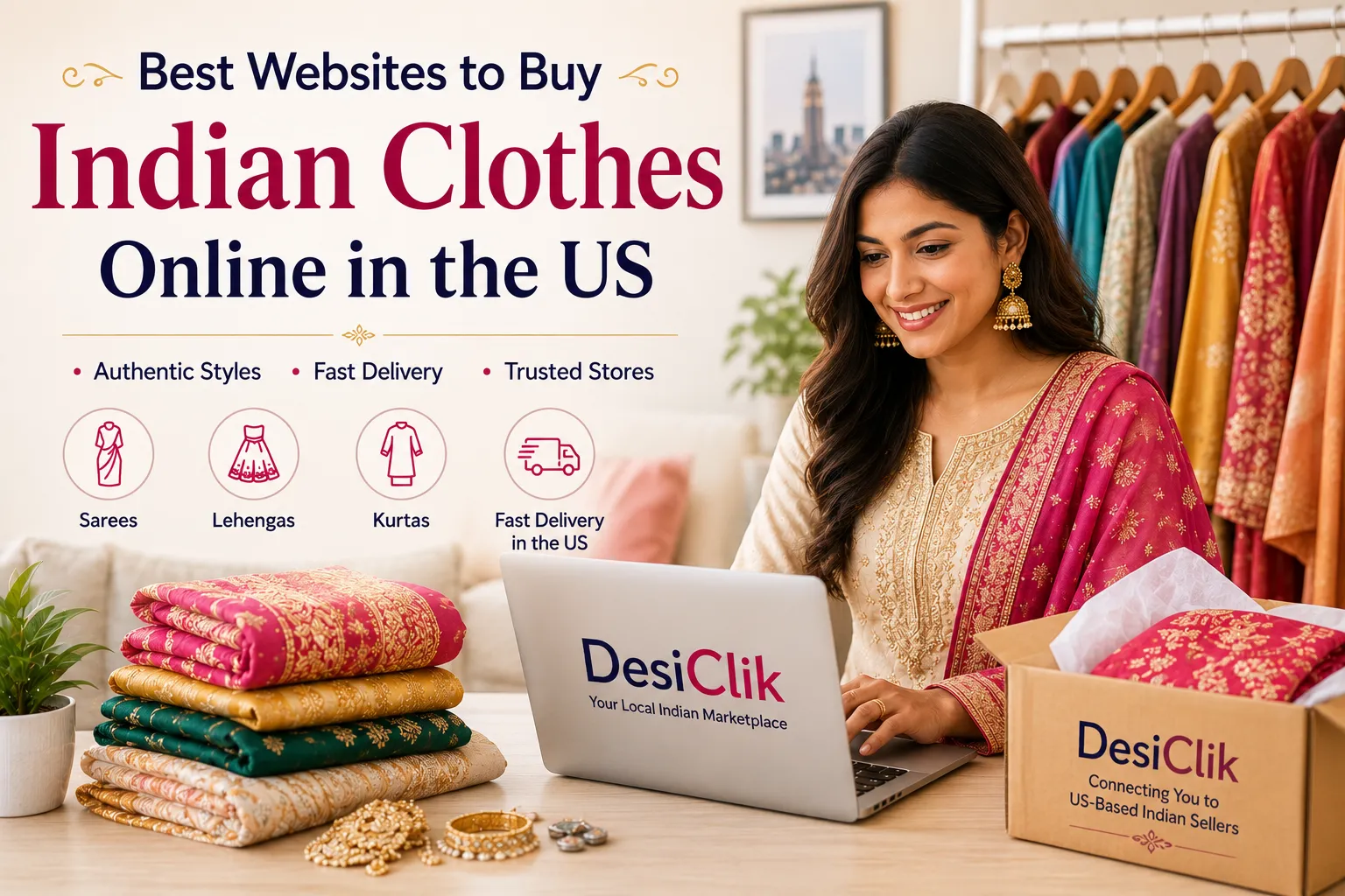 Looking for authentic Indian clothes online in the US?