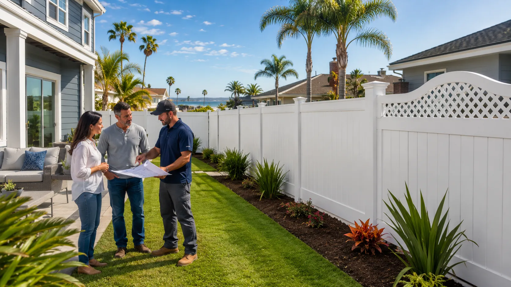 10 Things Homeowners Want to Know Before Installing a Vinyl Privacy Fence in San Diego
