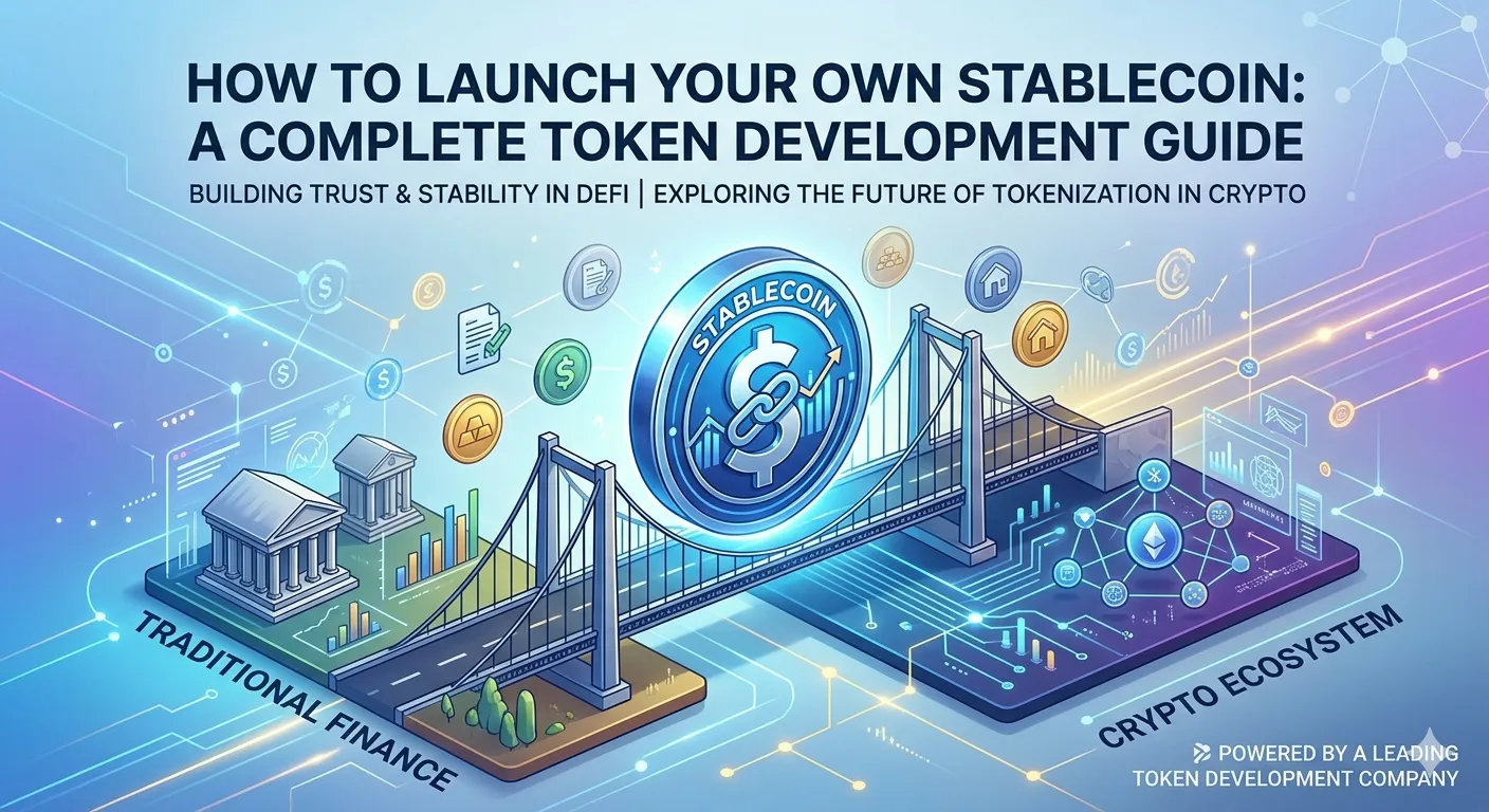 How to Launch Your Own Stablecoin: A Complete Token Development Guide
