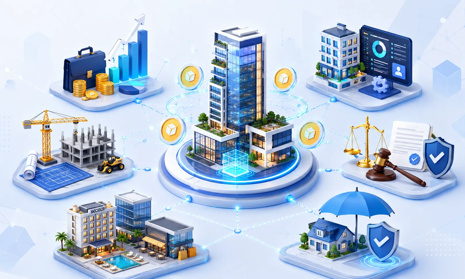 6 Industries Benefiting from Real Estate Tokenization Platform Development