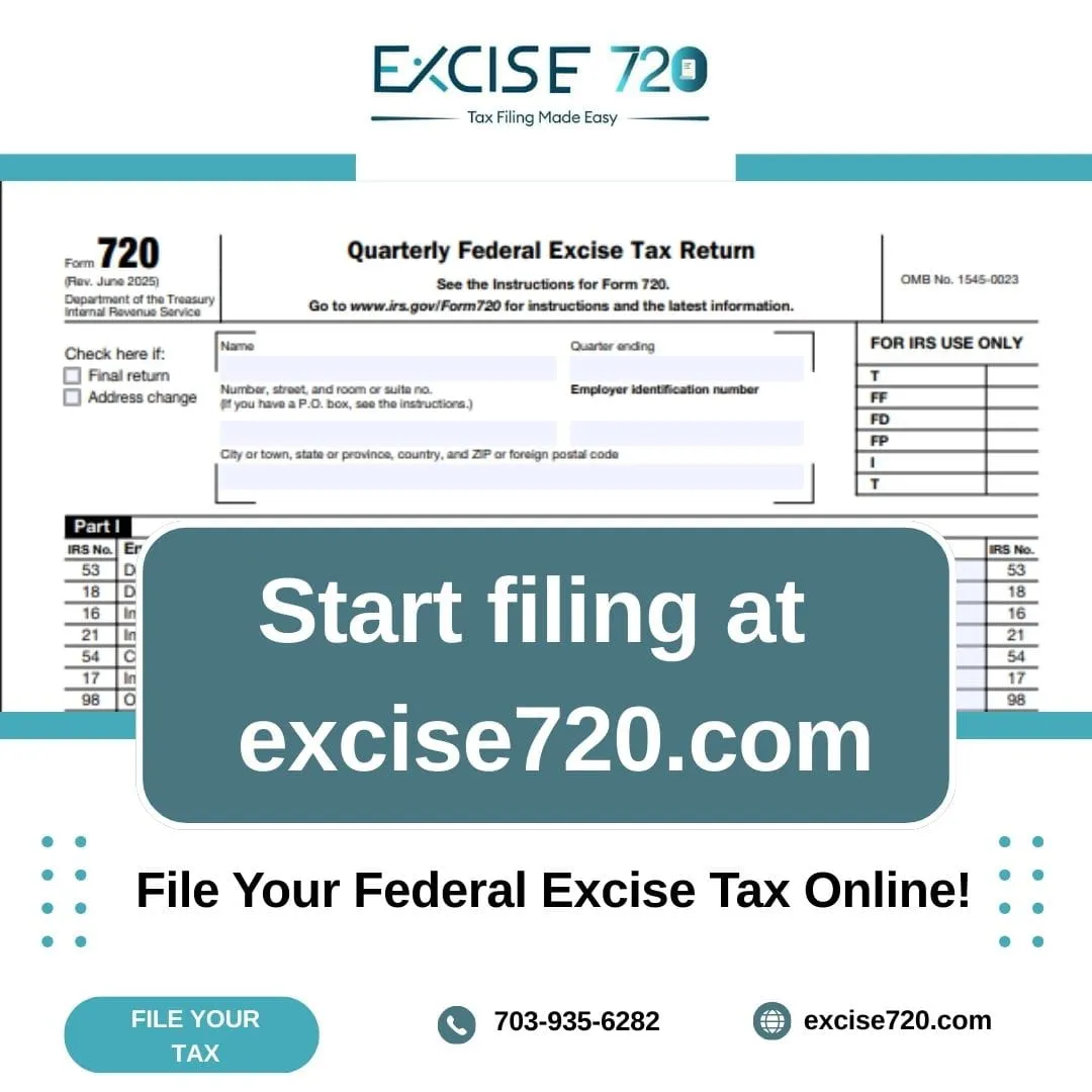 Form 720 Filing Online: A Simple Guide for Businesses in 2025