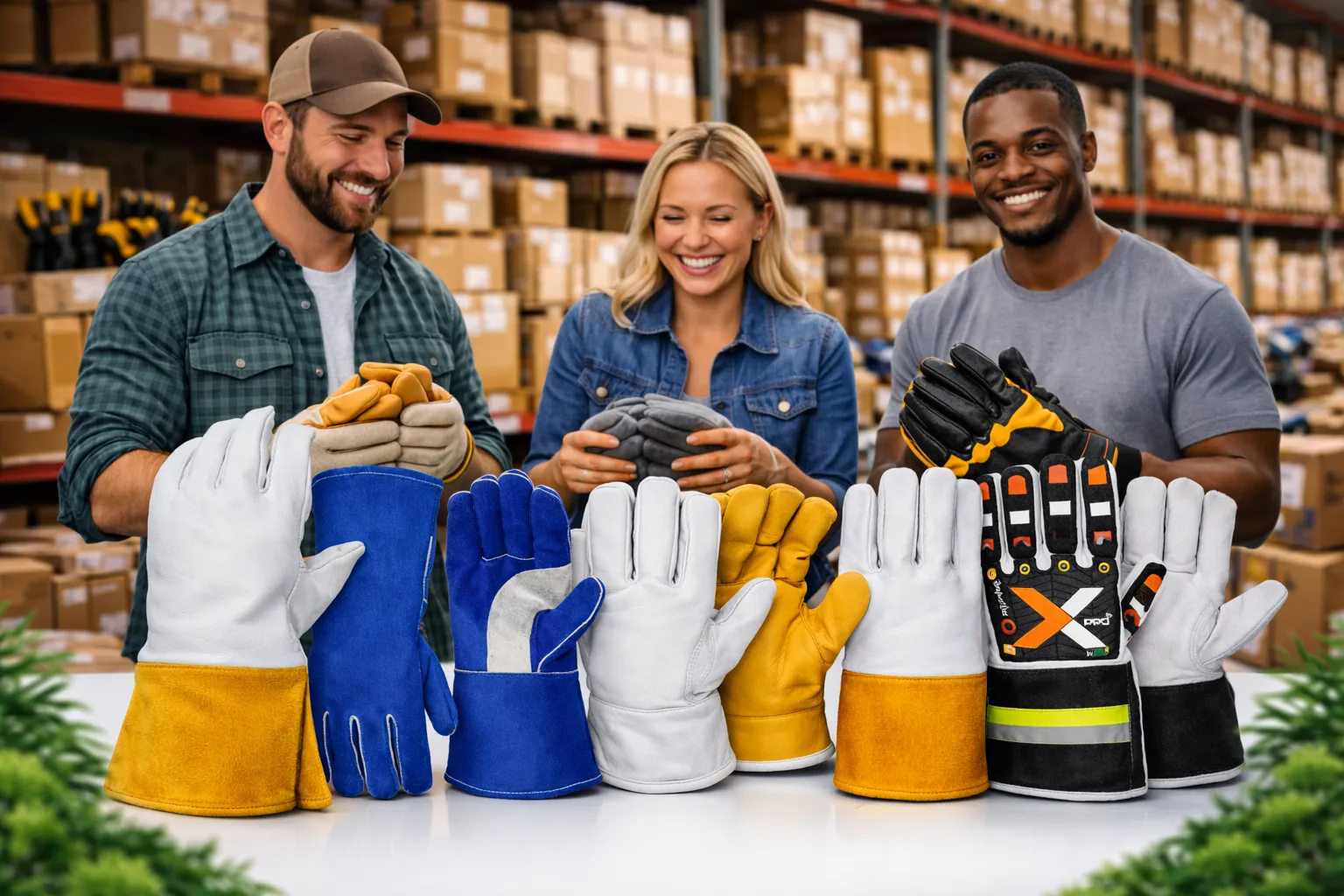 Leather Welding Gloves for Safer Work