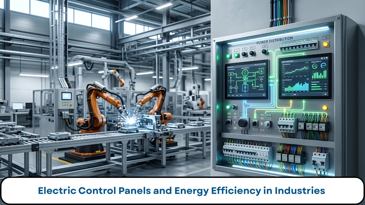 Electric Control Panels and Energy Efficiency in Industries