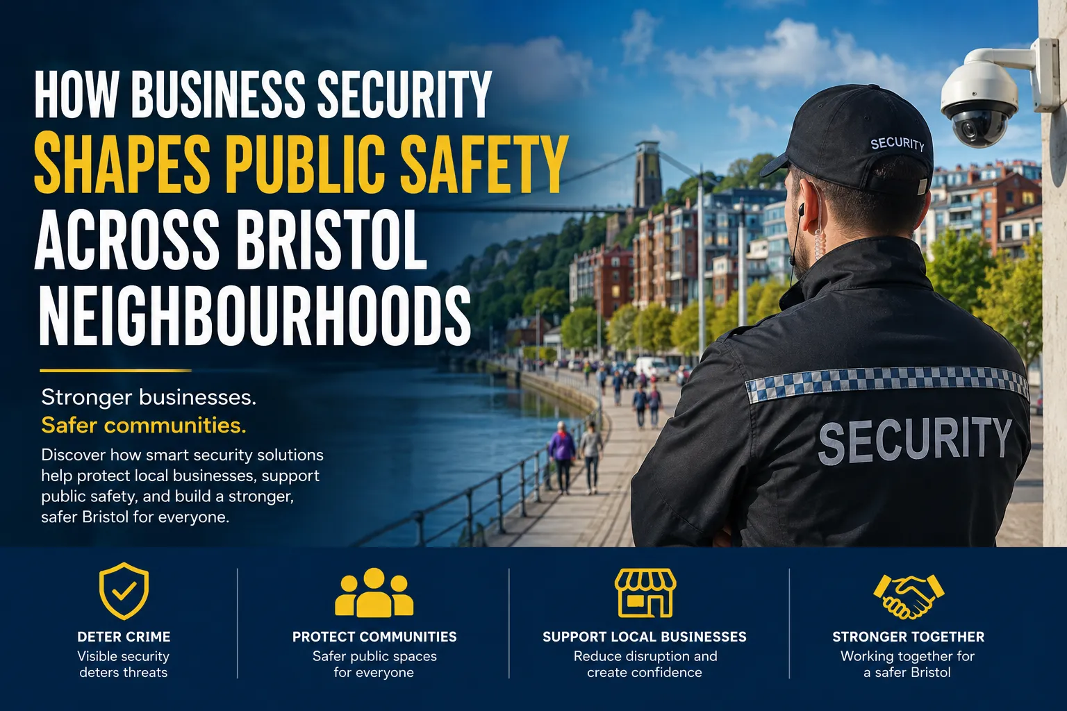 How Business Security Shapes Public Safety Across Bristol Neighbourhoods