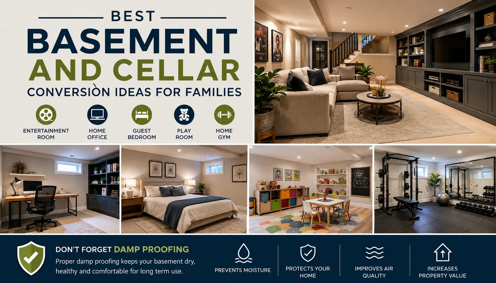 Basement and Cellar Conversions