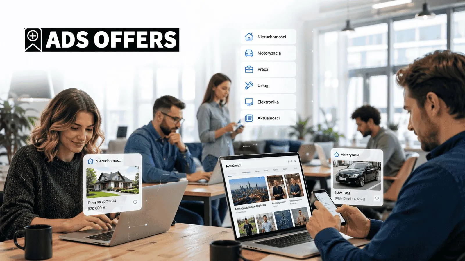Darmowe ogłoszenia online w Ads Offers
