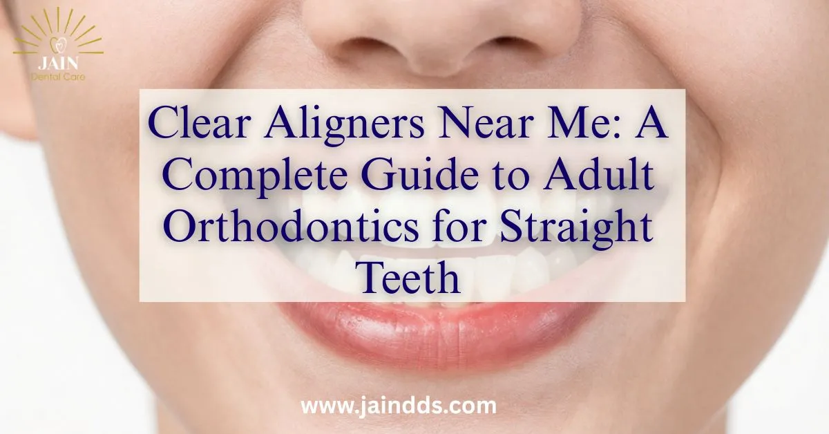 Clear Aligners Near Me: The Smart Choice for Adult Teeth Straightening