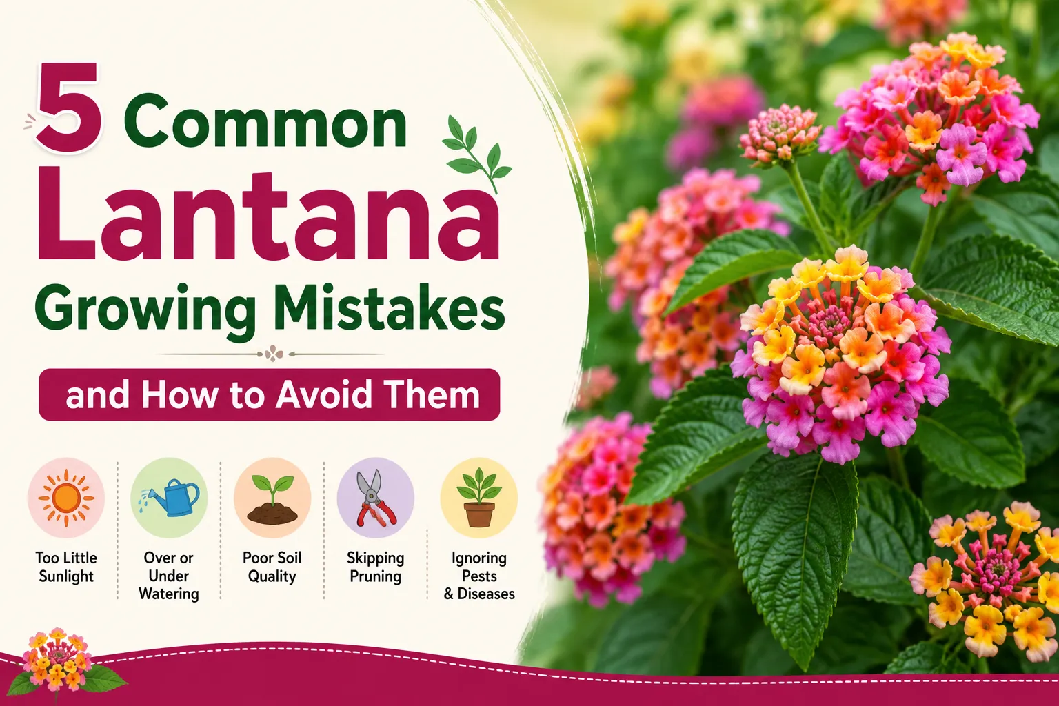 5 Common Lantana Growing Mistakes and How to Avoid Them