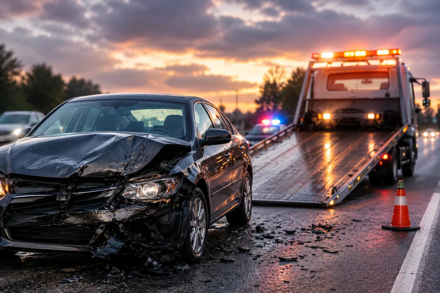 Car Trouble After an Accident? Get Emergency Roadside Support Anytime