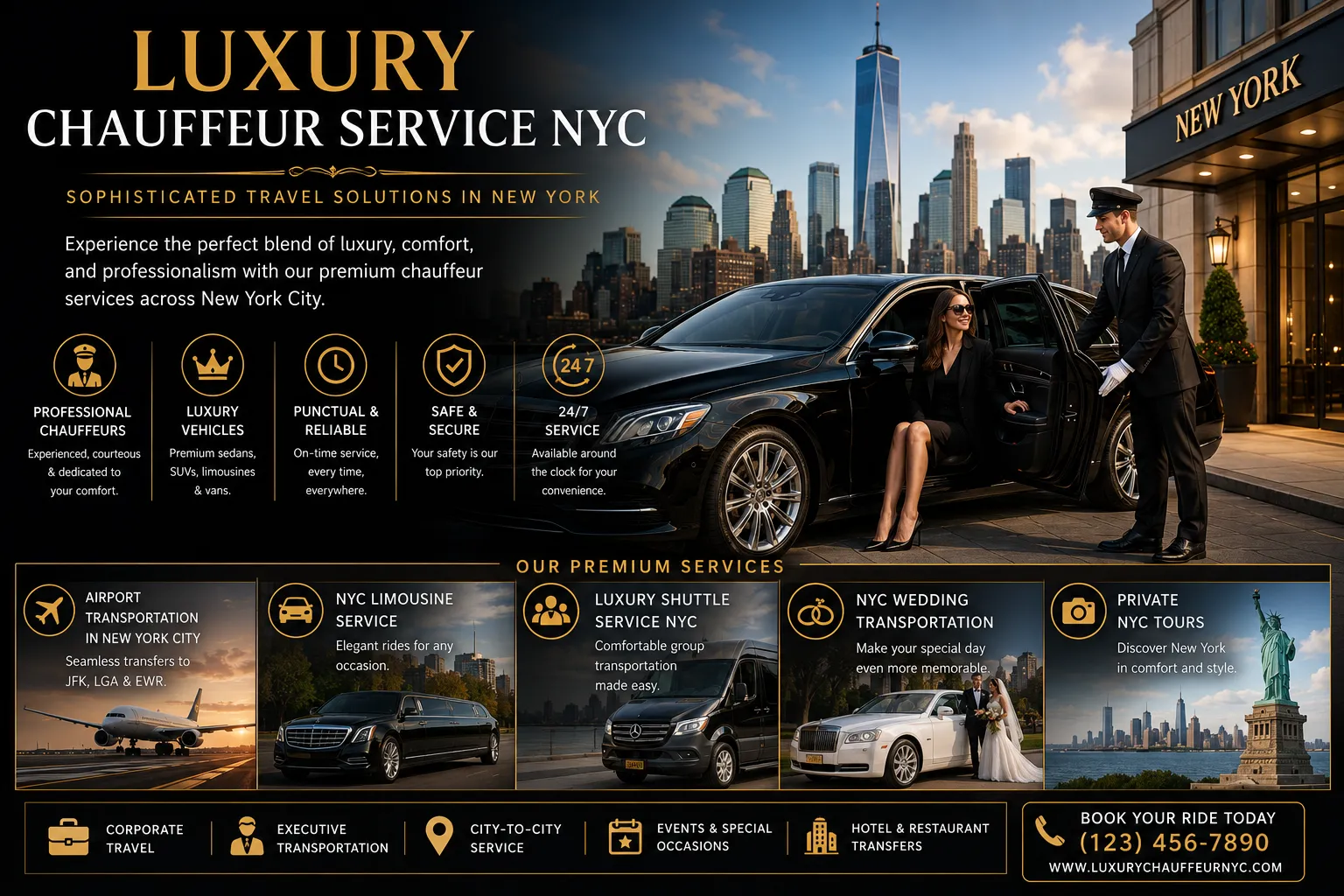 Luxury Chauffeur Service NYC: Sophisticated Travel Solutions in New York