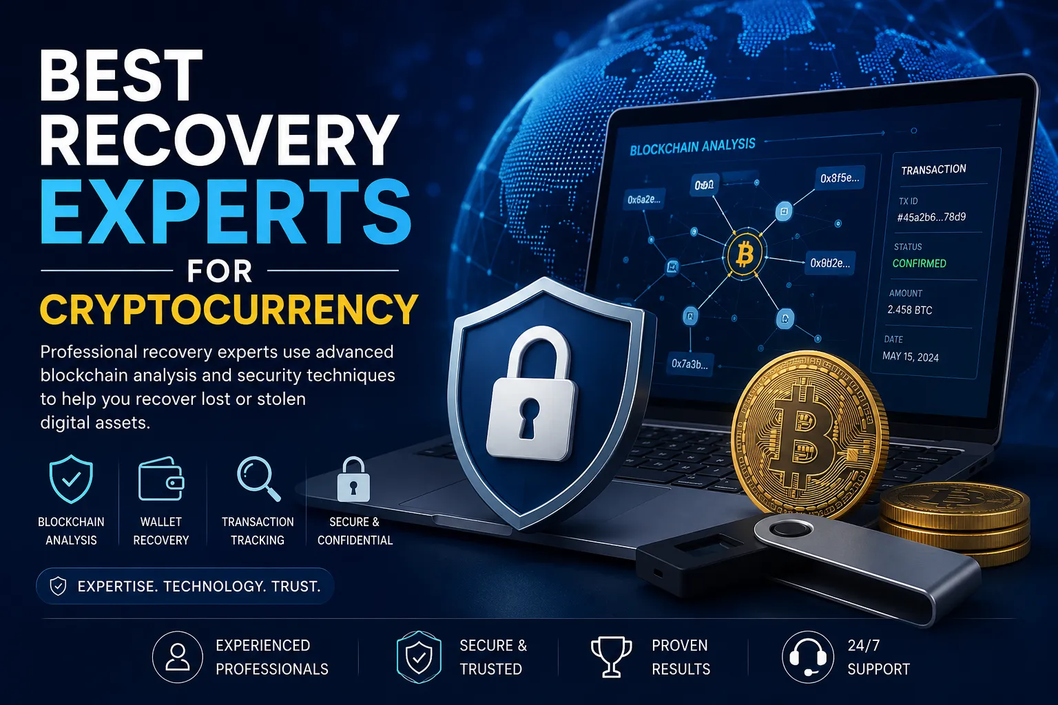 Best Recovery Experts for Cryptocurrency: How to Find Trusted Digital Asset Recovery Services