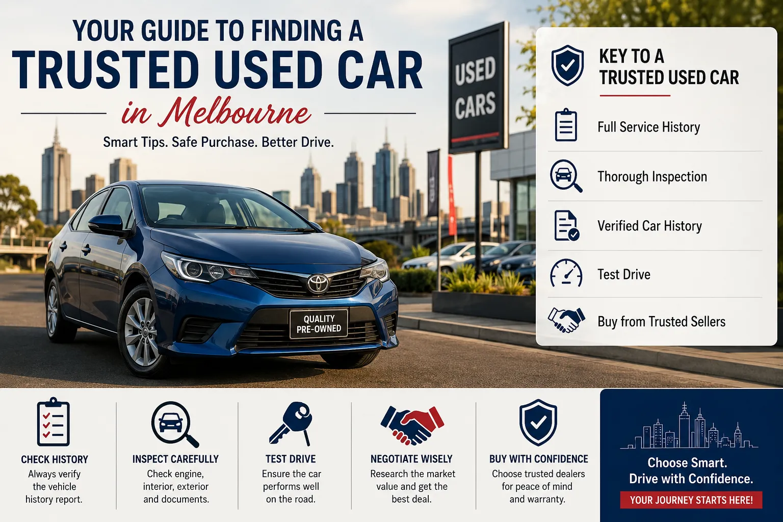 Your Guide to Finding a Trusted Used Car in Melbourne