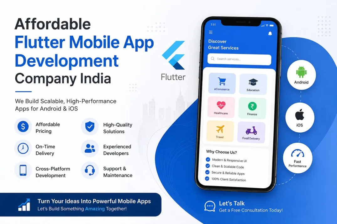 Affordable Flutter App Development Solutions for Modern Businesses