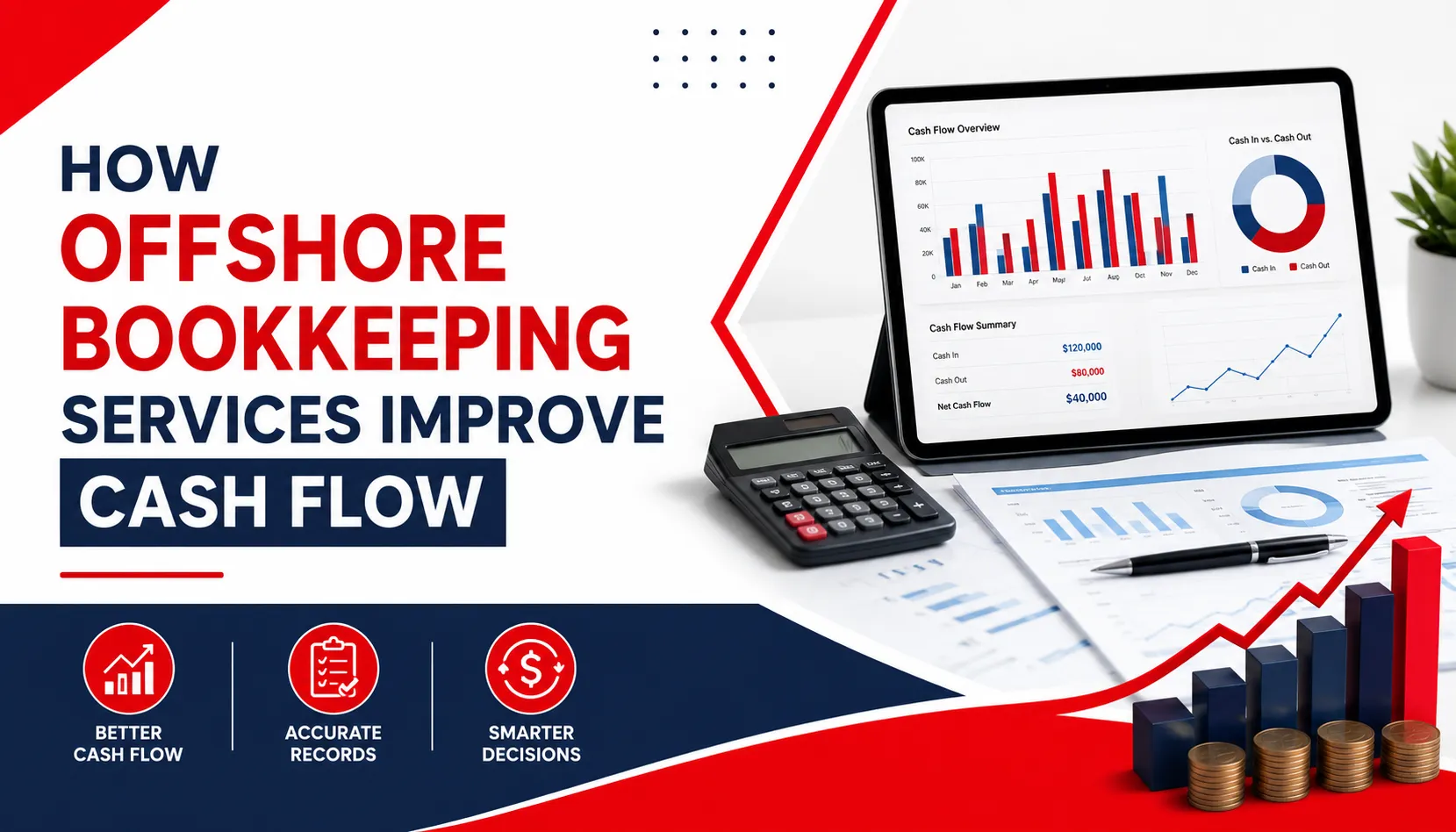 How Offshore Bookkeeping Services Improve Cash Flow