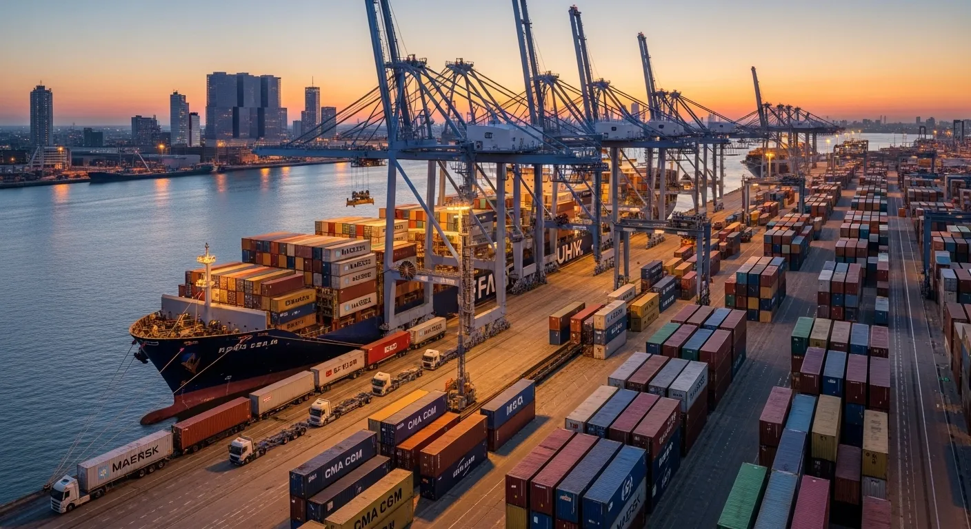 Container Transport Rotterdam für deutsche Unternehmen 2026