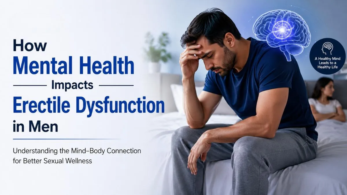 How Mental Health Impacts Erectile Dysfunction in Men