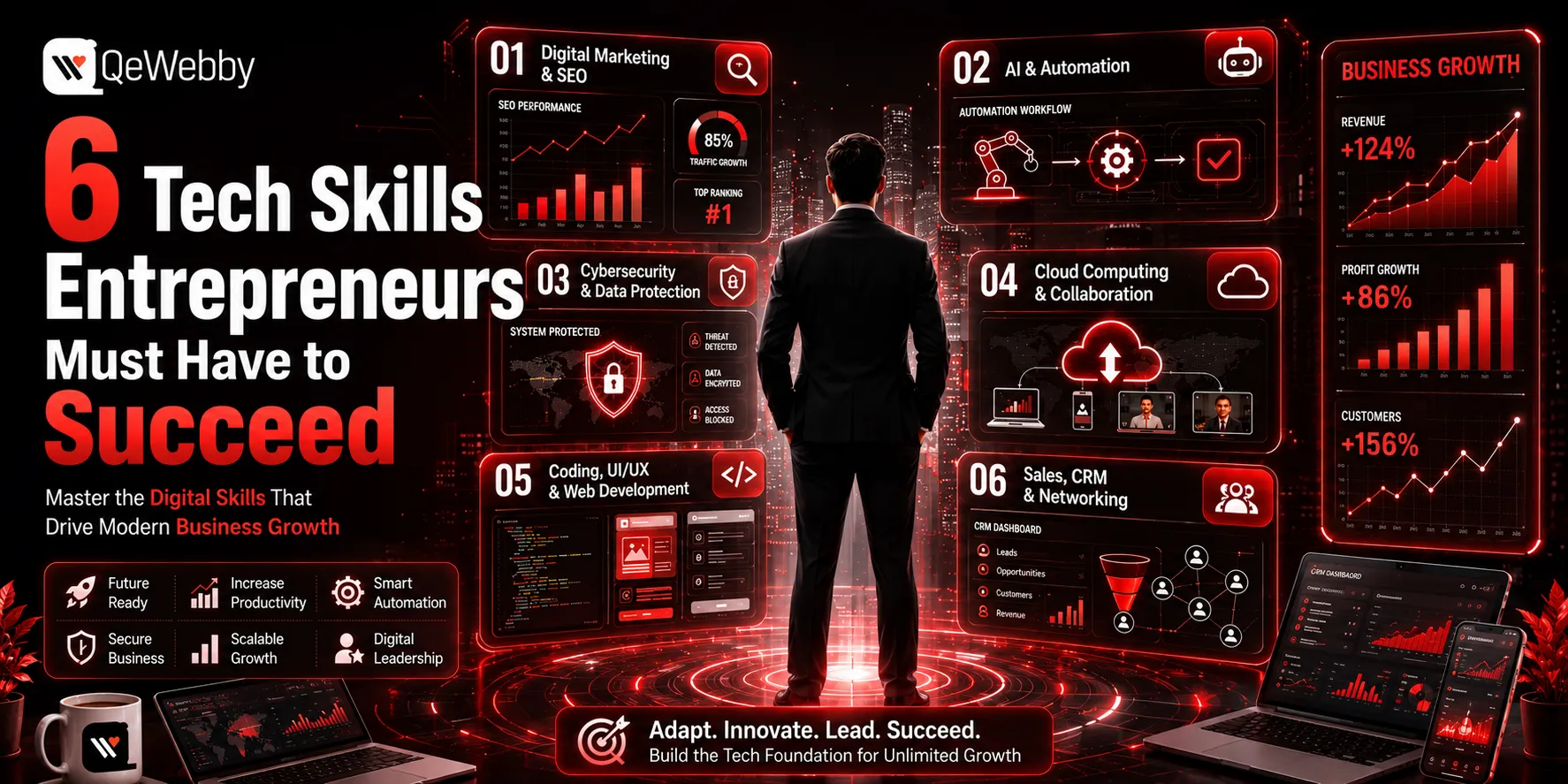 6 Tech Skills Entrepreneurs Must Have to Succeed