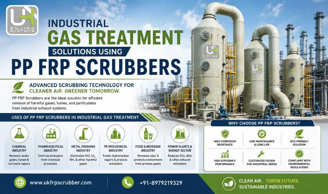 PP FRP Scrubbers