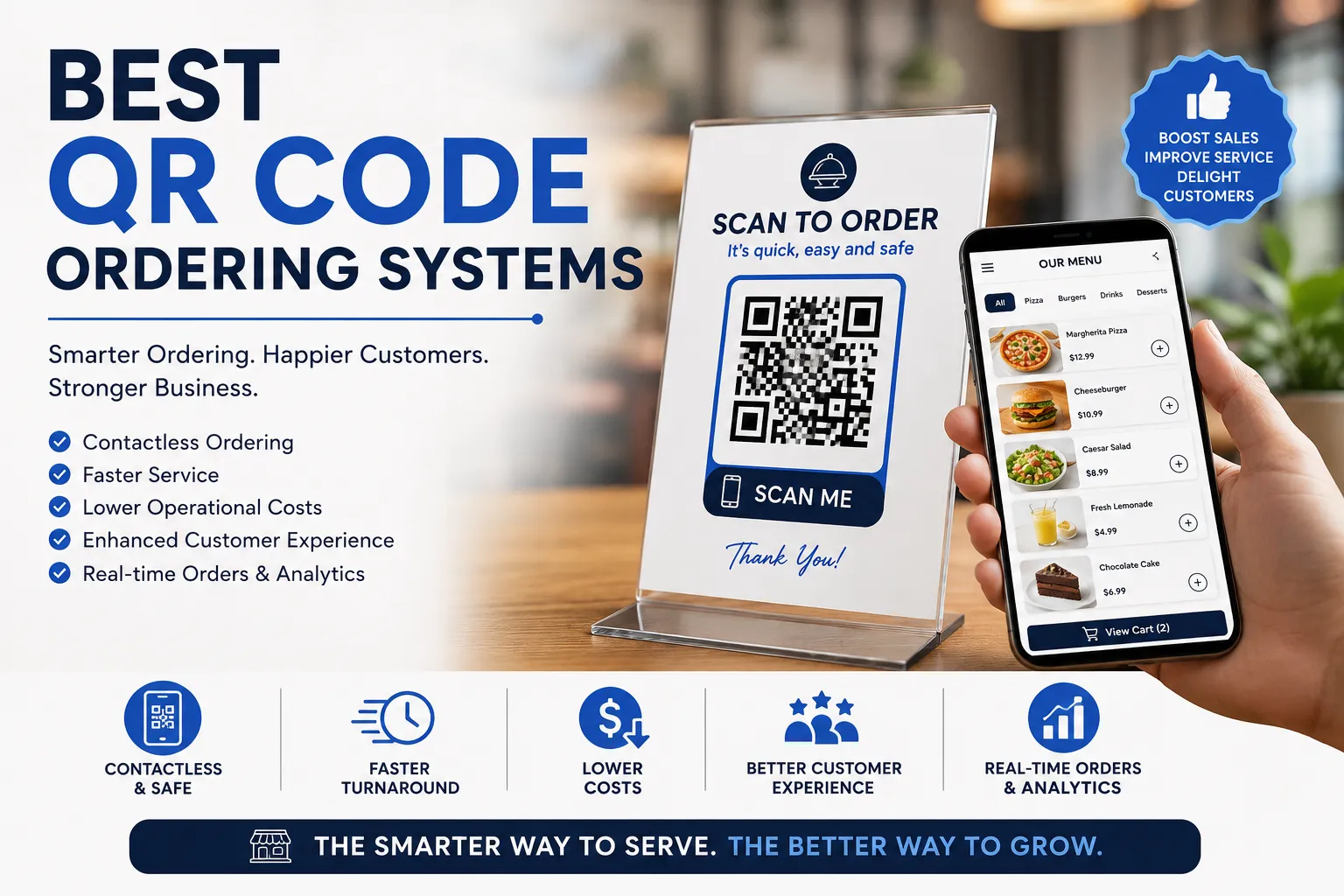 The Best QR Code Ordering Systems: Streamline Your Business Today