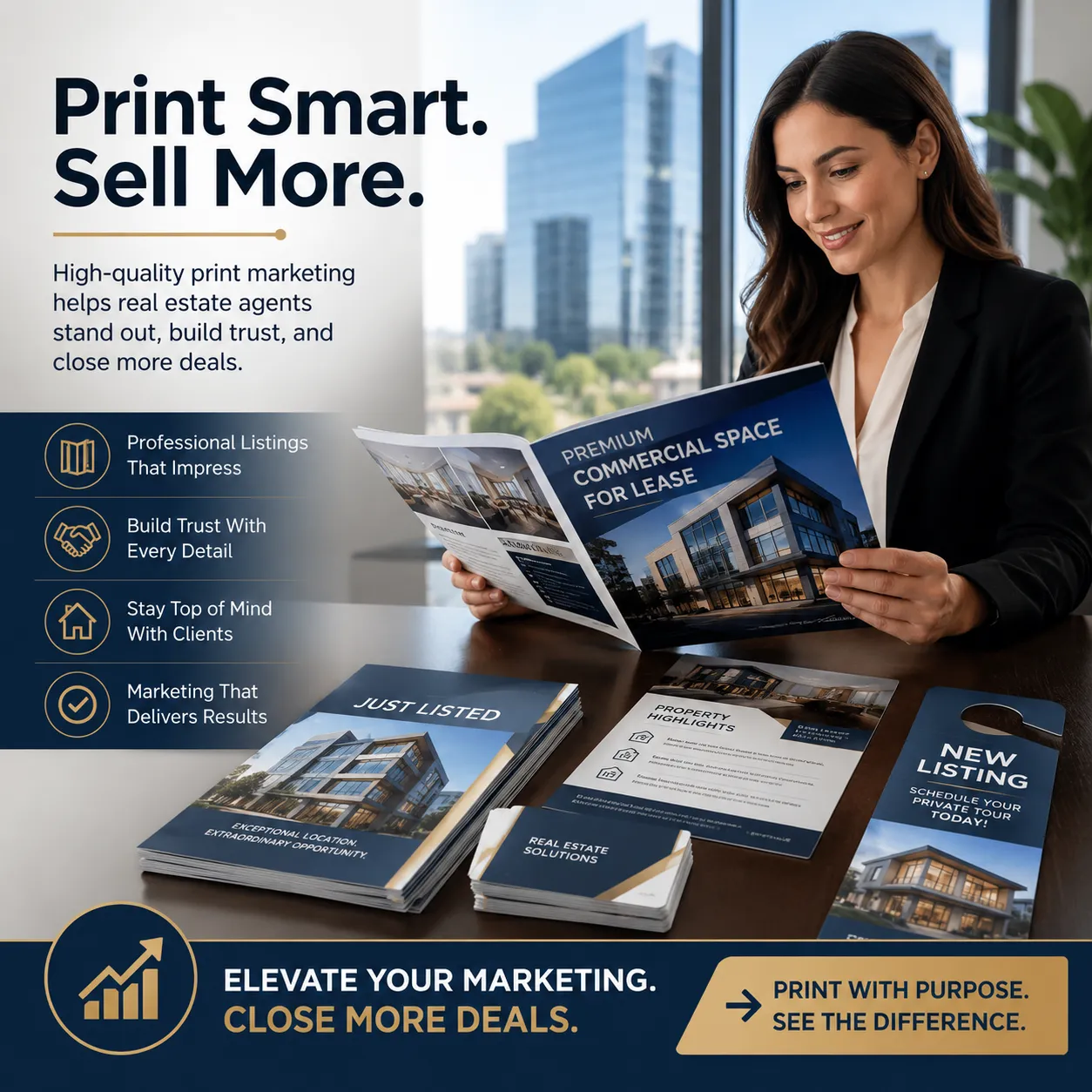 How Real Estate Agents Use Commercial Printing Services to Close More Deals?