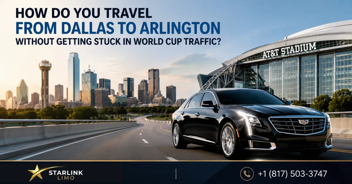 How Do You Travel From Dallas to Arlington Without Getting Stuck in World Cup Traffic?