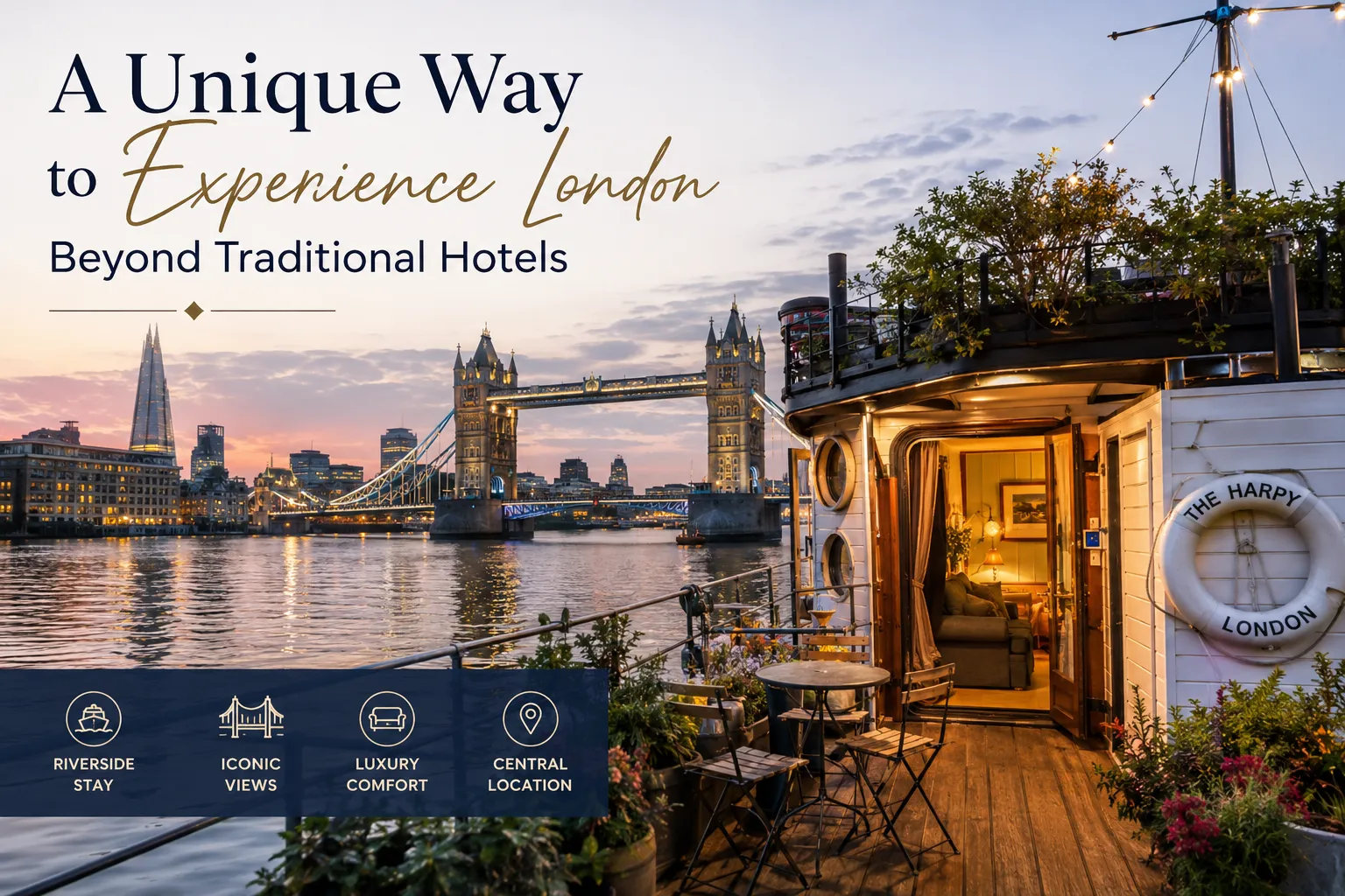 A Unique Way to Experience London Beyond Traditional Hotels