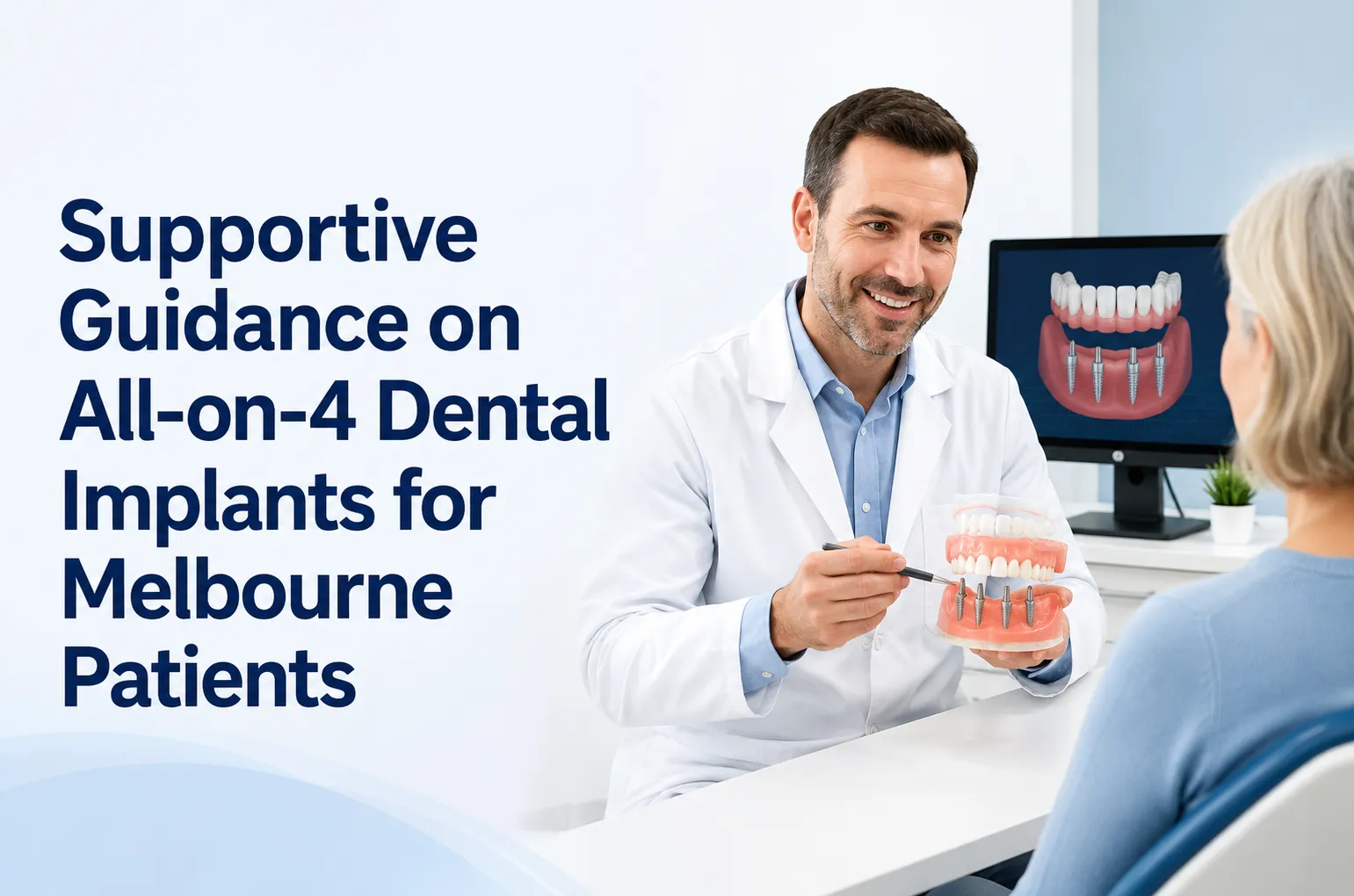 Supportive Guidance on All-on-4 Dental Implants for Melbourne Patients