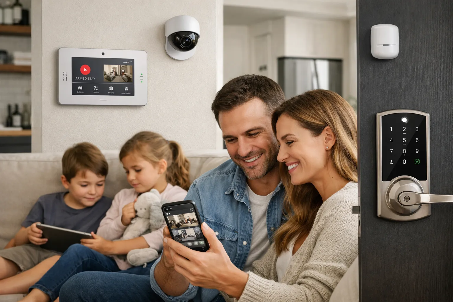 Benefits of Smart Home Security Systems for Modern Family Safety