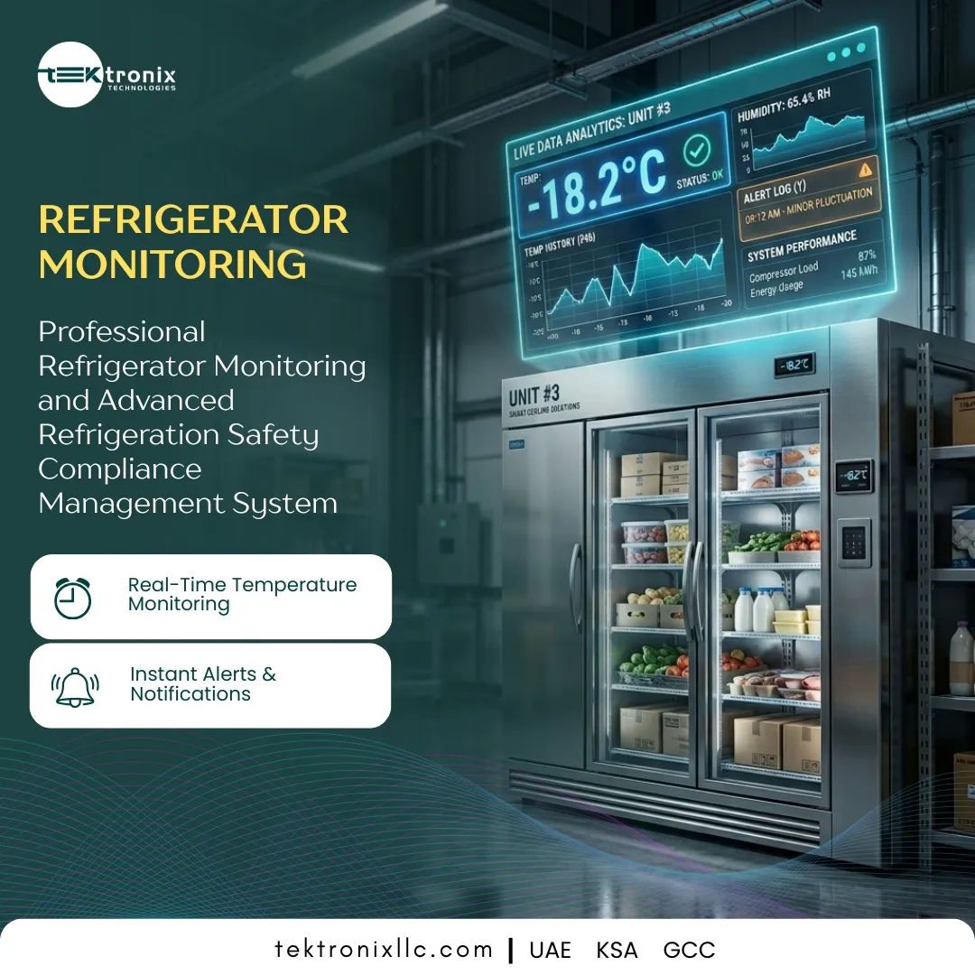 Smart Refrigerator Monitoring Tailored for Oman & GCC Markets