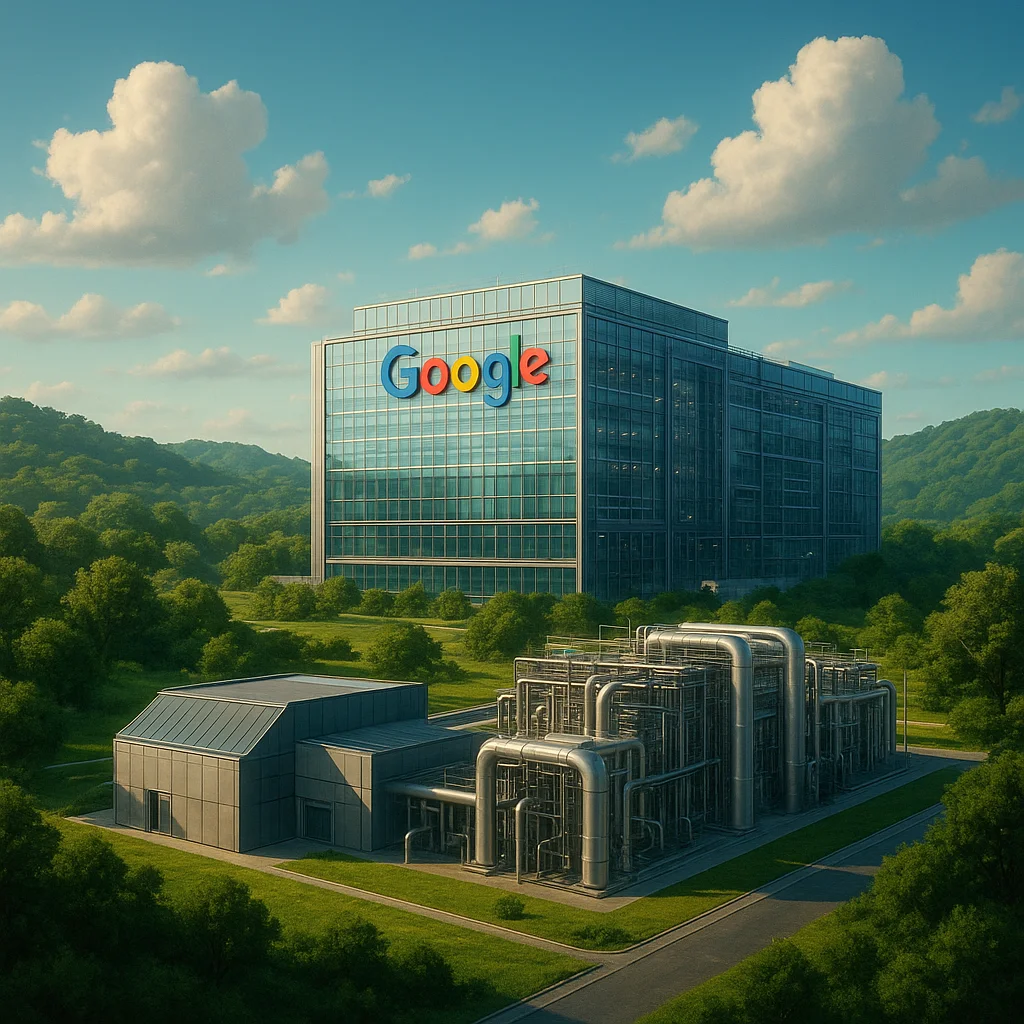 Google’s New Data Center and Its Massive Gas Plant Power Source