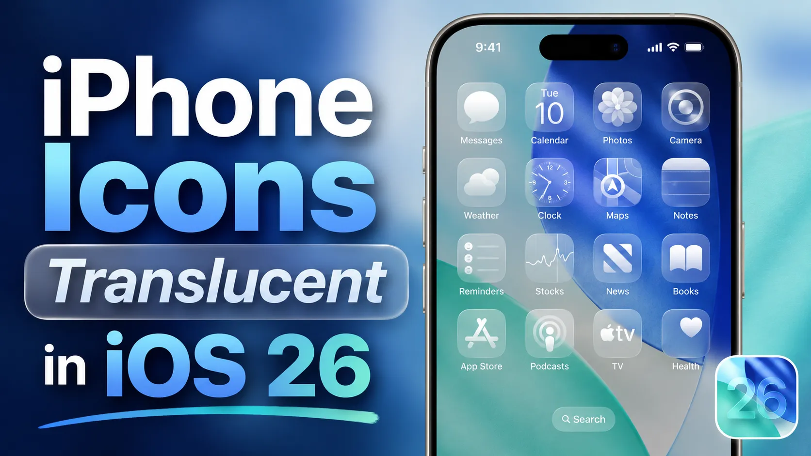 Step-by-Step Guide to Translucent iPhone Icons in iOS 26