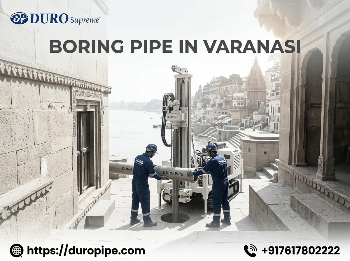 Boring Pipe in Varanasi – Reliable Borewell Contractor and Submersible Pipe Dealer