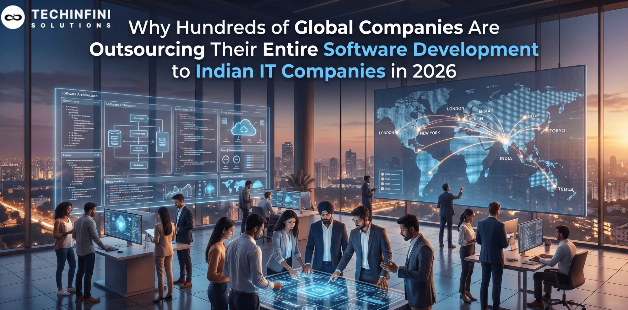 Why Hundreds of Global Companies Are Outsourcing Their Entire Software Development to Indian IT Companies in 2026
