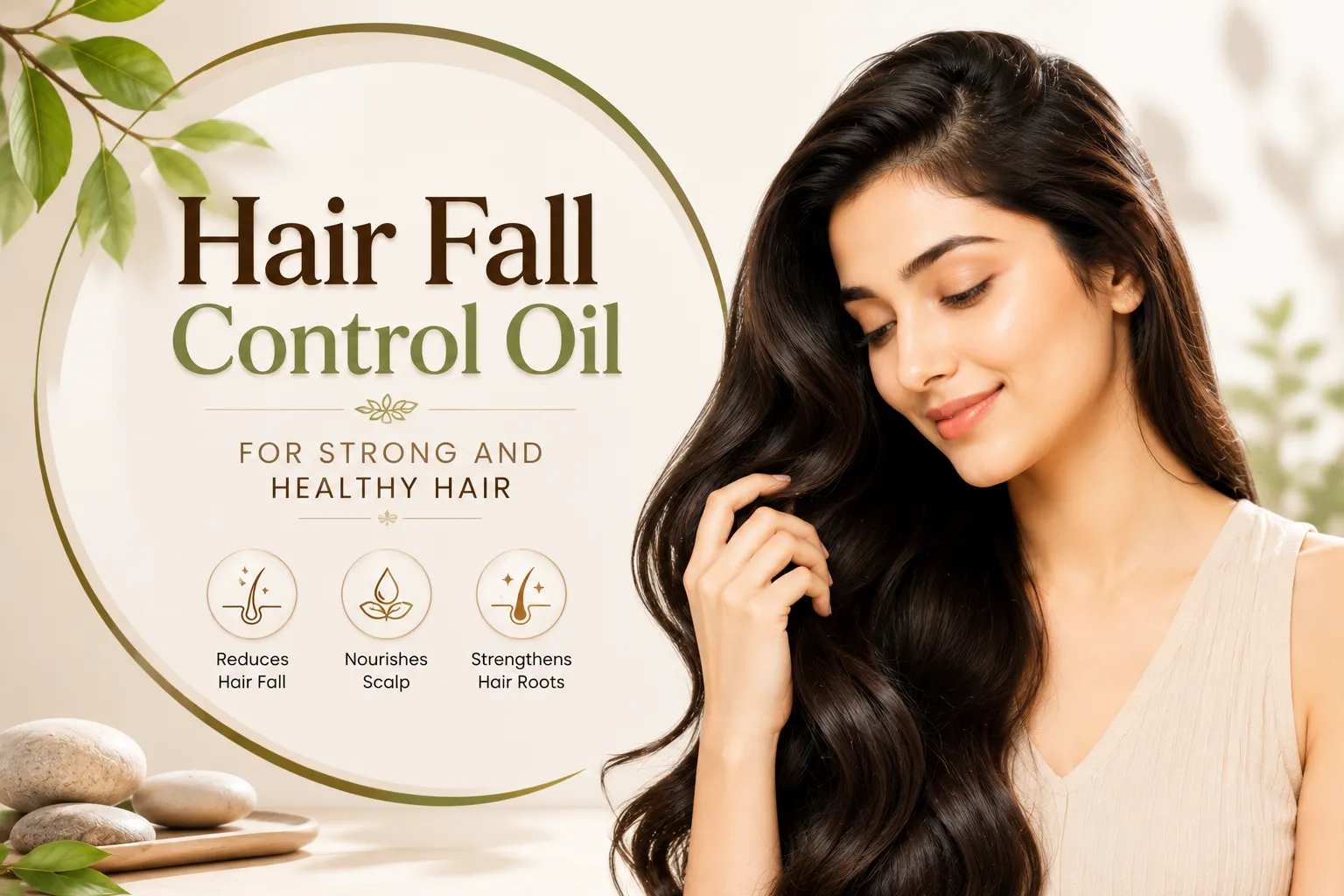 Hair Fall Control Oil For Strong And Healthy Hair