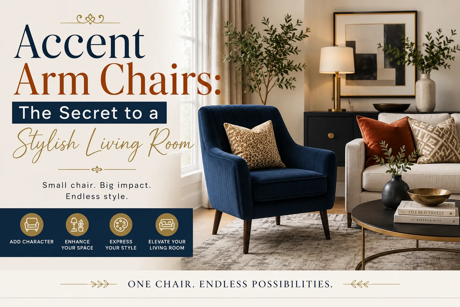 Accent Arm Chairs: The Secret to a Stylish Living Room